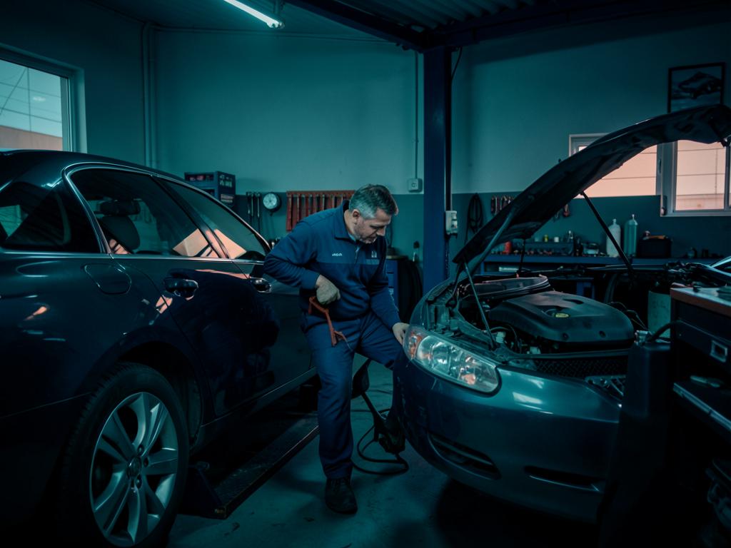 Auto Repair professional at work